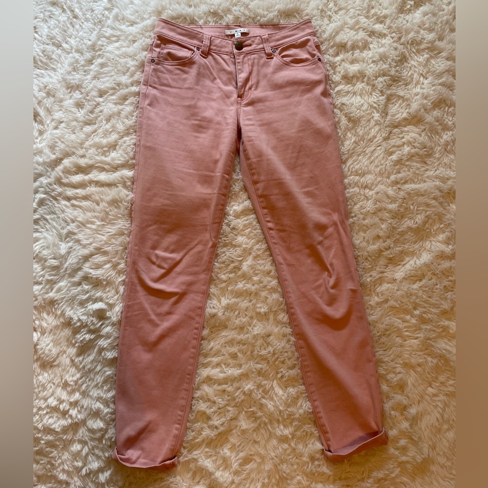 CAbi Pink Skinny Jeans Classic Style